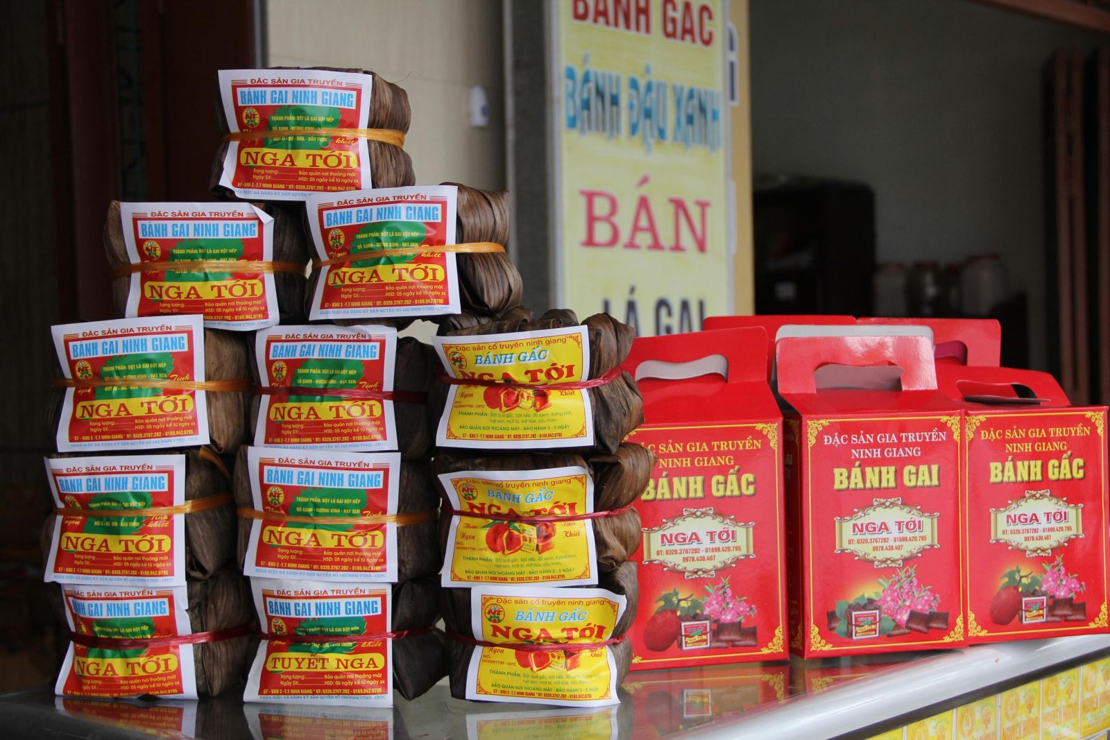 Công nghệ sản xuất bánh gai theo phương pháp gia truyền